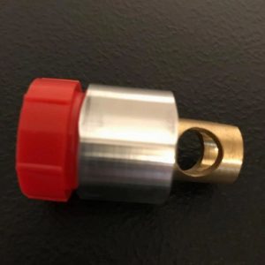 Dipless Brush - Complete Connector Kit w/ Red Caplug